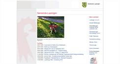 Desktop Screenshot of lupsingen.ch